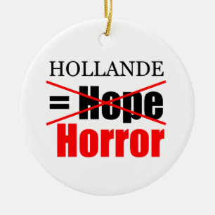 Hollande Não Esperança = Horror - R Ornamento