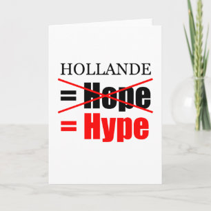 Hollande Not Hope = Hype - Cartão Saudável