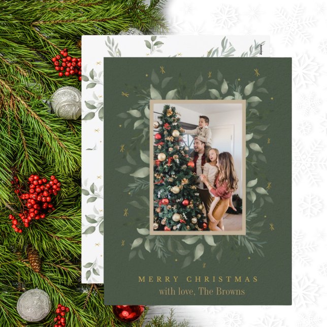 Holly Days | Feliz Cartões de natal de fotos de Na (Criador carregado)