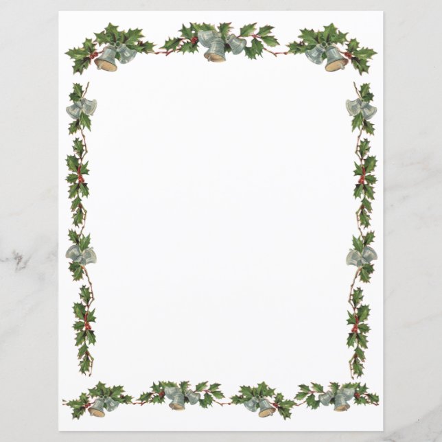 Holly e Bells - Letra de Natal (Frente)