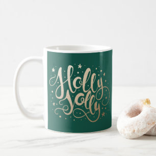 Holly Jolly   Caneca de Café de Férias