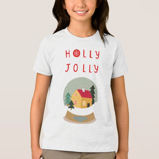 Holly Jolly Snow Globe - Um Delírio de Férias Cozy (Frente)