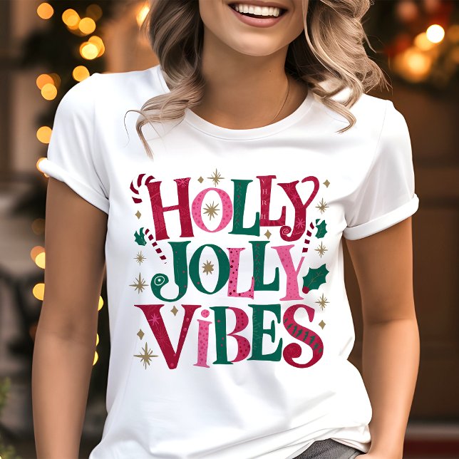 Holly Jolly Vibes Retro de Natal (Criador carregado)