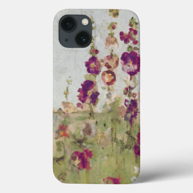 Hollyhocks pelo mar (Verso)