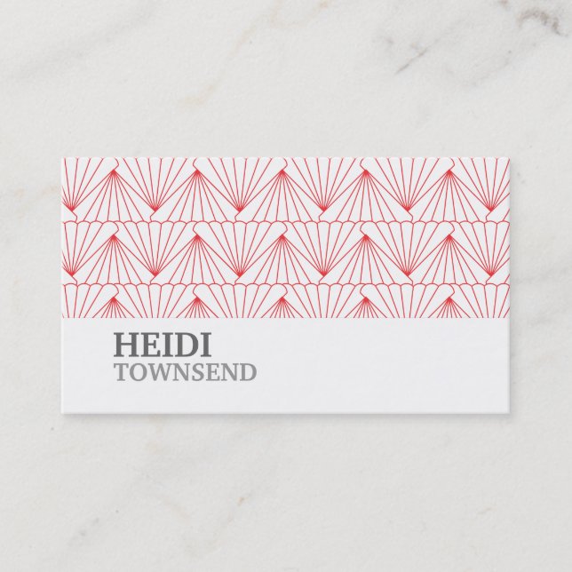 Hollywood Glamor No. 4 Cartão de visita (Frente)