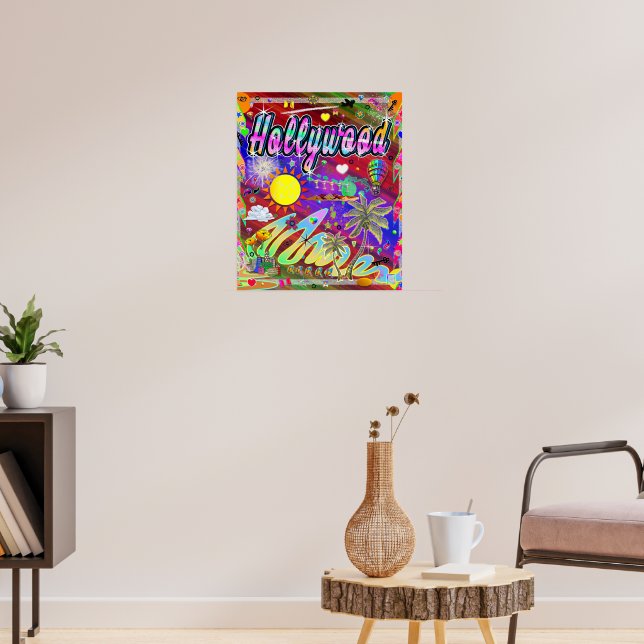 Hollywood Nu Era Poster (Sala de Estar 3)