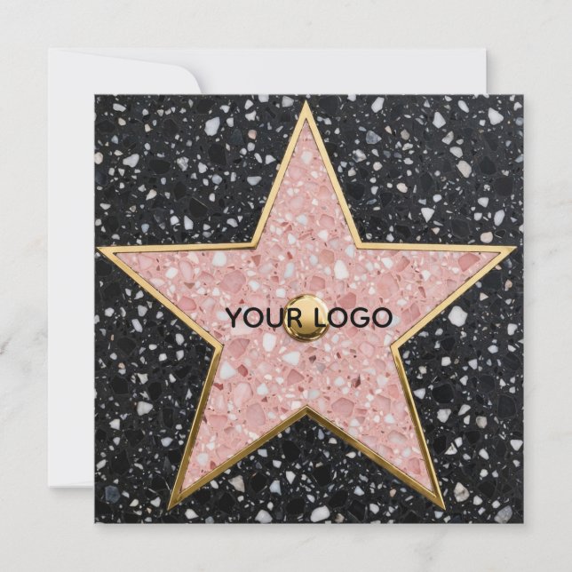 Hollywood Walk of Fame Square Coaster (Frente)