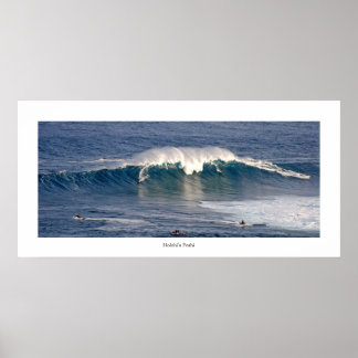 Holohi'a Peahi . surf de fotos do poster . veja de