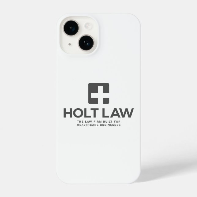 Holt Law Capa de telefone (Cinza) (Verso)