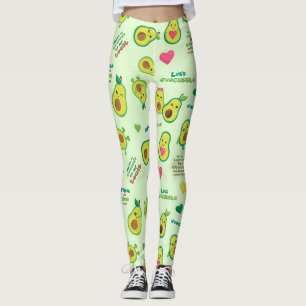 Holy Guacamole: Leggings Caprichosas para Amantes