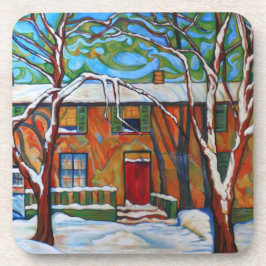 Homage to Lawren Harris Porta copos Conjunto de 6