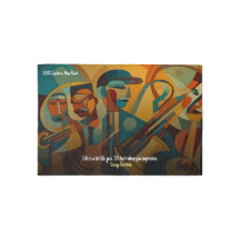 Home Decor Jazz Music Horns Entry Rug Welcome Mat