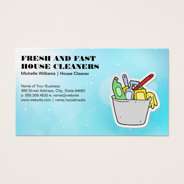 Home Maid | Equipamento de serviço de limpeza (Frente)