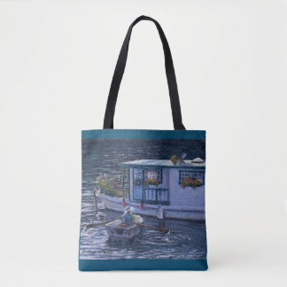 "Home on Water" Tote Bag