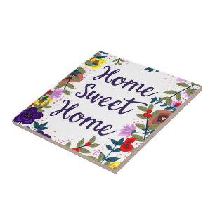 Home Sweet Home Floral Reef