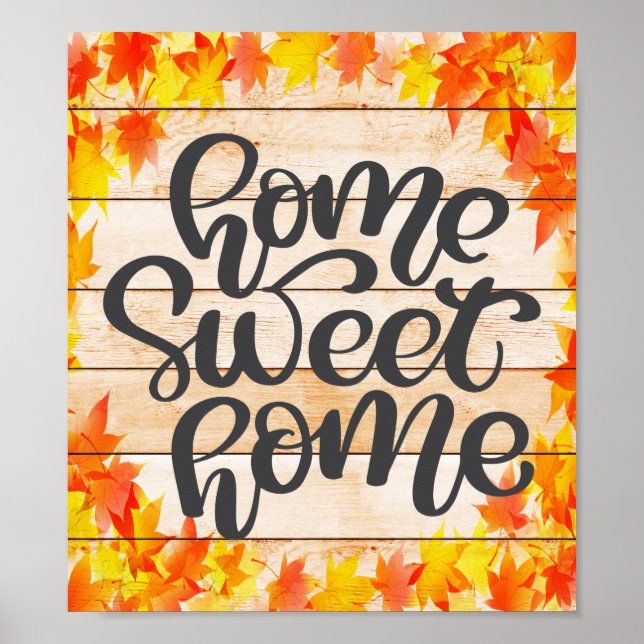 Home Sweet Home Poster (Frente)