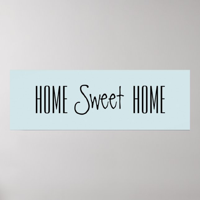 Home Sweet Home Poster (Frente)