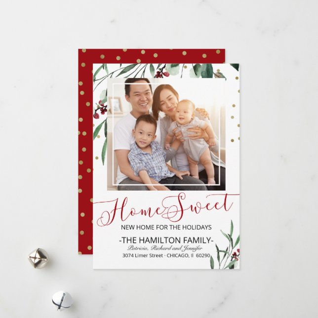 Home Sweet Nova Foto do Anúncio de Movimentação da (Frente/Verso In Situ)