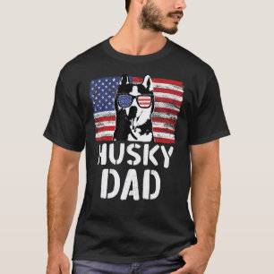 Homem Camisa Estilo Vintage Bandeira Americana Hus