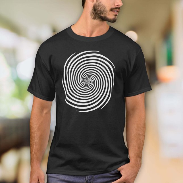 Homem de Hypnosis Misteriosa Camisa Espiral (Criador carregado)
