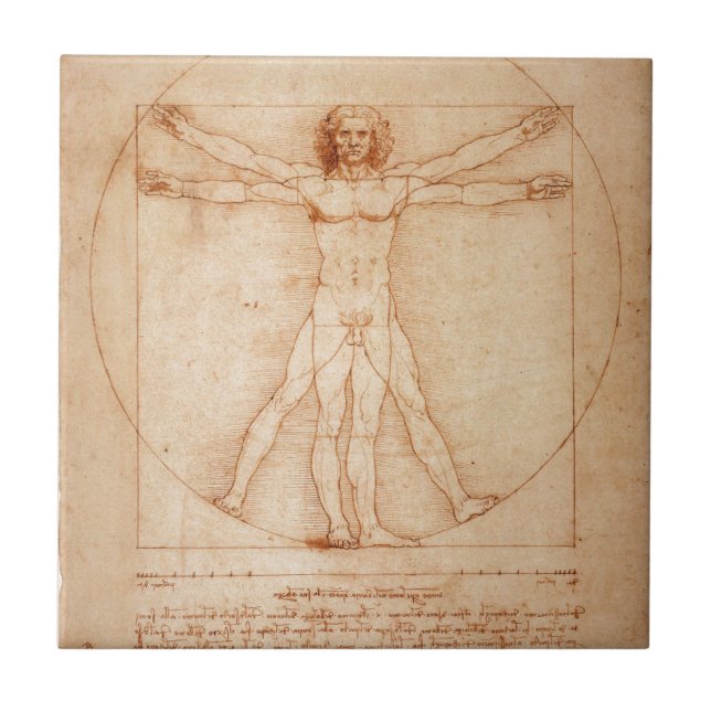 Homem de Vitruvian (Frente)