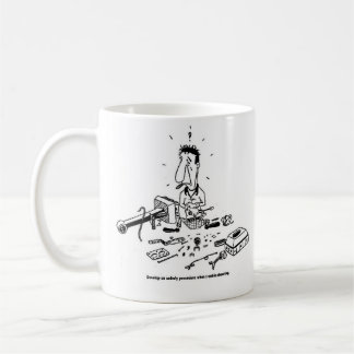 Homem do motor 11 onças. Caneca