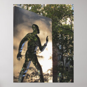 Homem Invisível na Nova Iorque Poster
