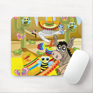 Homem Mexicano, Pad de Mouse Donkey Dog! Mousepad