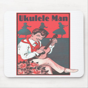 Homem Mousepad do Ukulele