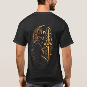 Homem Muçulmano Rezando na Mesquita – Camiseta da