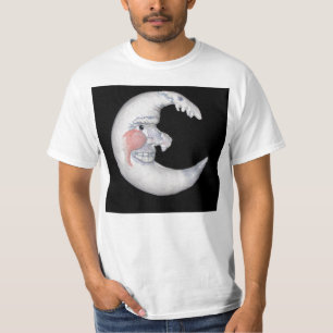Homem Muito Legal Na Lua Arredondada A Camisa T
