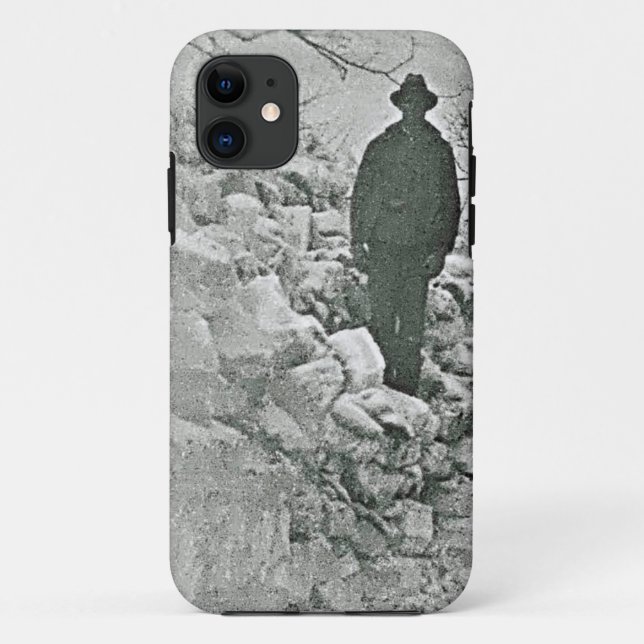 Homem na capas de iphone de Cascata de Neve (Verso)