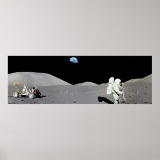 Homem na Poster da Lua