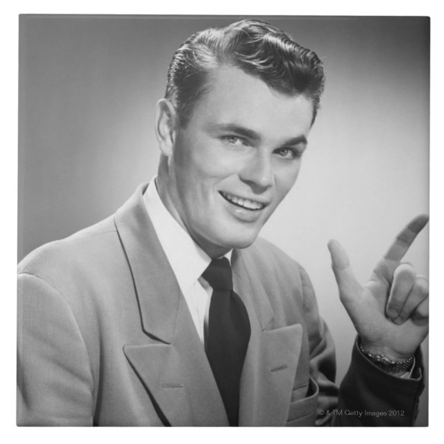 Homem que aponta 2 (Frente)