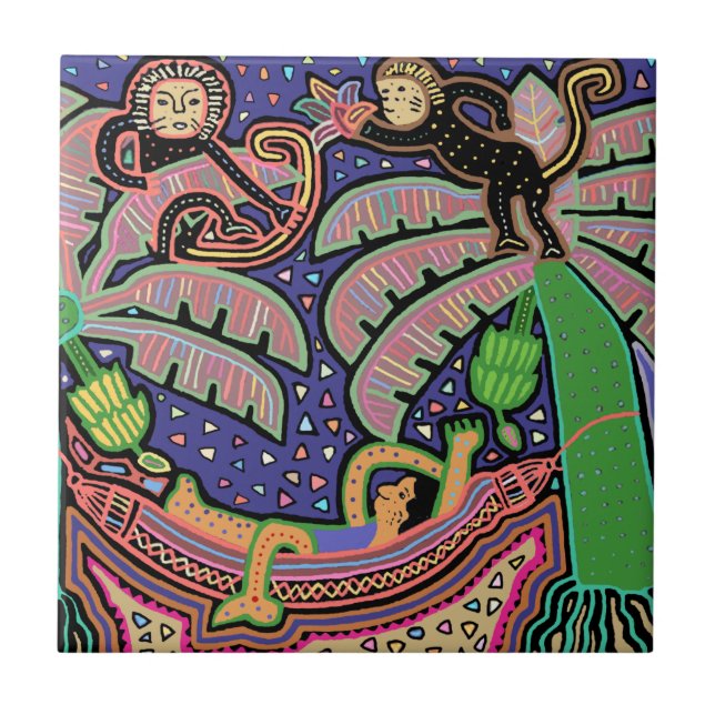 Homem tropical em Hammock (Frente)