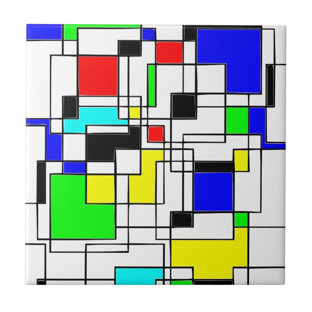 Homenagem Aleatória A Mondrian (Frente)
