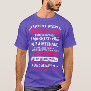 Homens bons ainda existem camisa mecânica de T