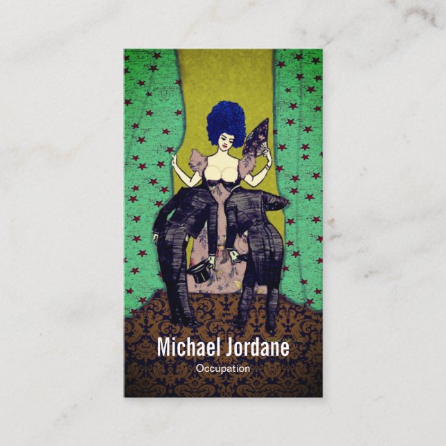 Homens carecas - Cartão de visita (Frente)