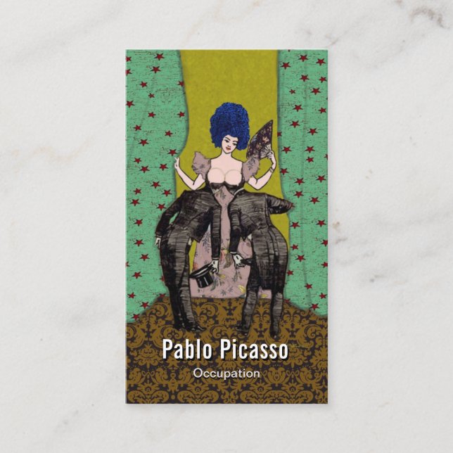 Homens carecas - Cartão de visita (Frente)