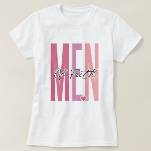 Homens da Design de camiseta Inspiracional Fé