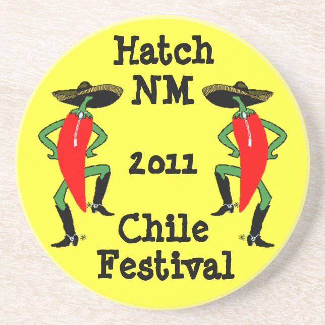 Homens da pimenta do Chile da porta copos no (Frente)