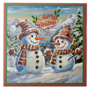 Homens de Neve de Natal, Feliz Natal,