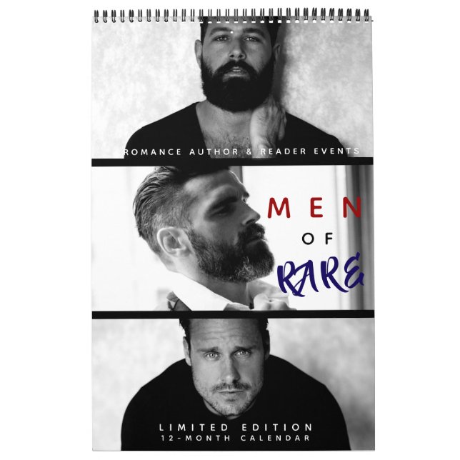 Homens de RARO: Um calendário (Capa)