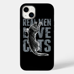 Homens de verdade adoram gatos no estilo Grunge Bl