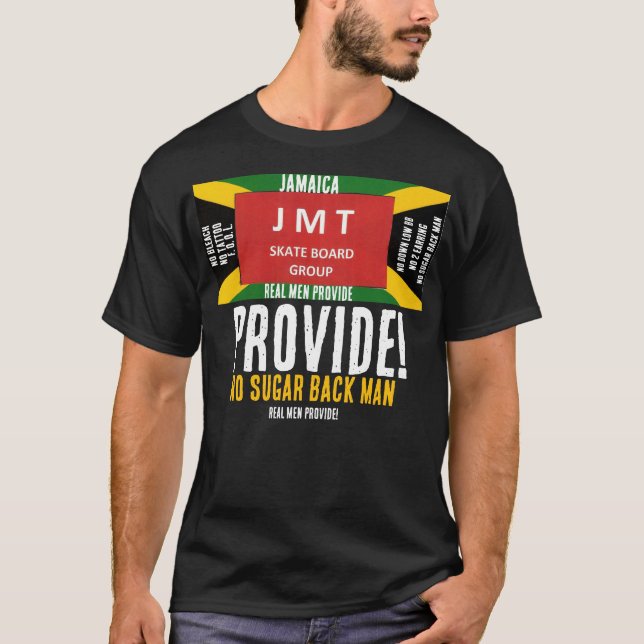 HOMENS DE VERDADE PROVEEM Camiseta (Frente)