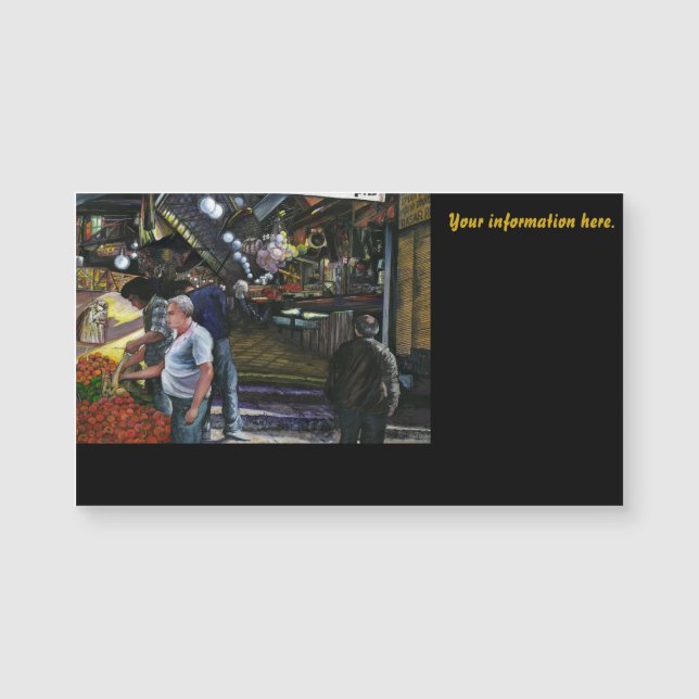 Homens do Comércio, Jerusalém (Frente)