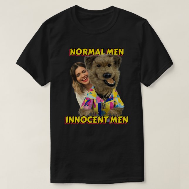 HOMENS NORMAIS - Camisa T Clássica INOCENTE PARA H (Frente do Design)