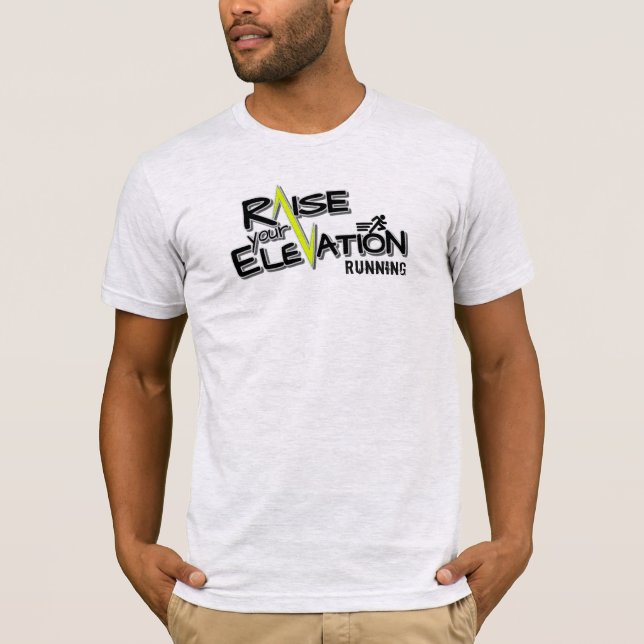 Homens que funcionam a camisa (Frente)