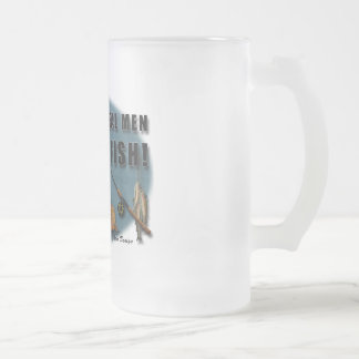 Homens reais peixes, caneca