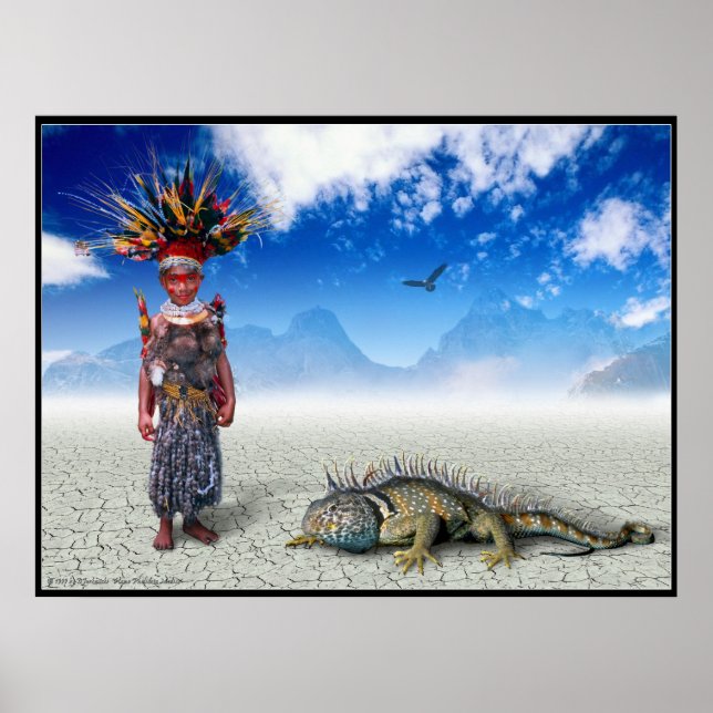 Homo Pholidota Medius - Poster (Frente)